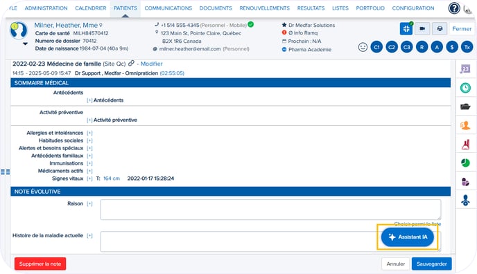 Bouton Assistant IA-1
