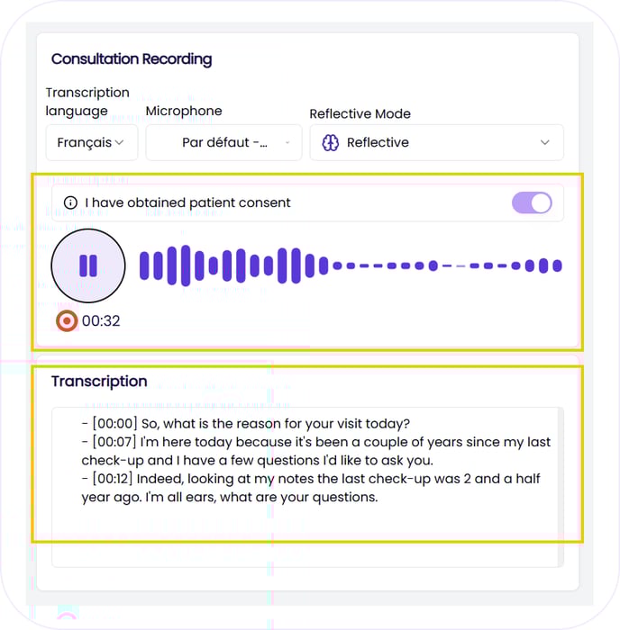 Consultation Recording