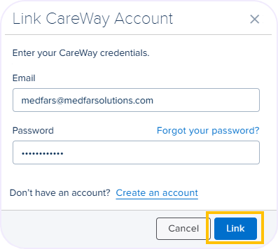 Linking an Account - Email and PW