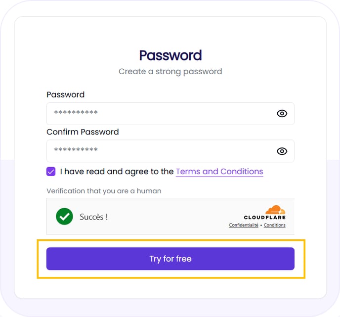 Register Password